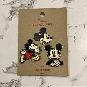 Mickey Mouse Enamel Pin Set